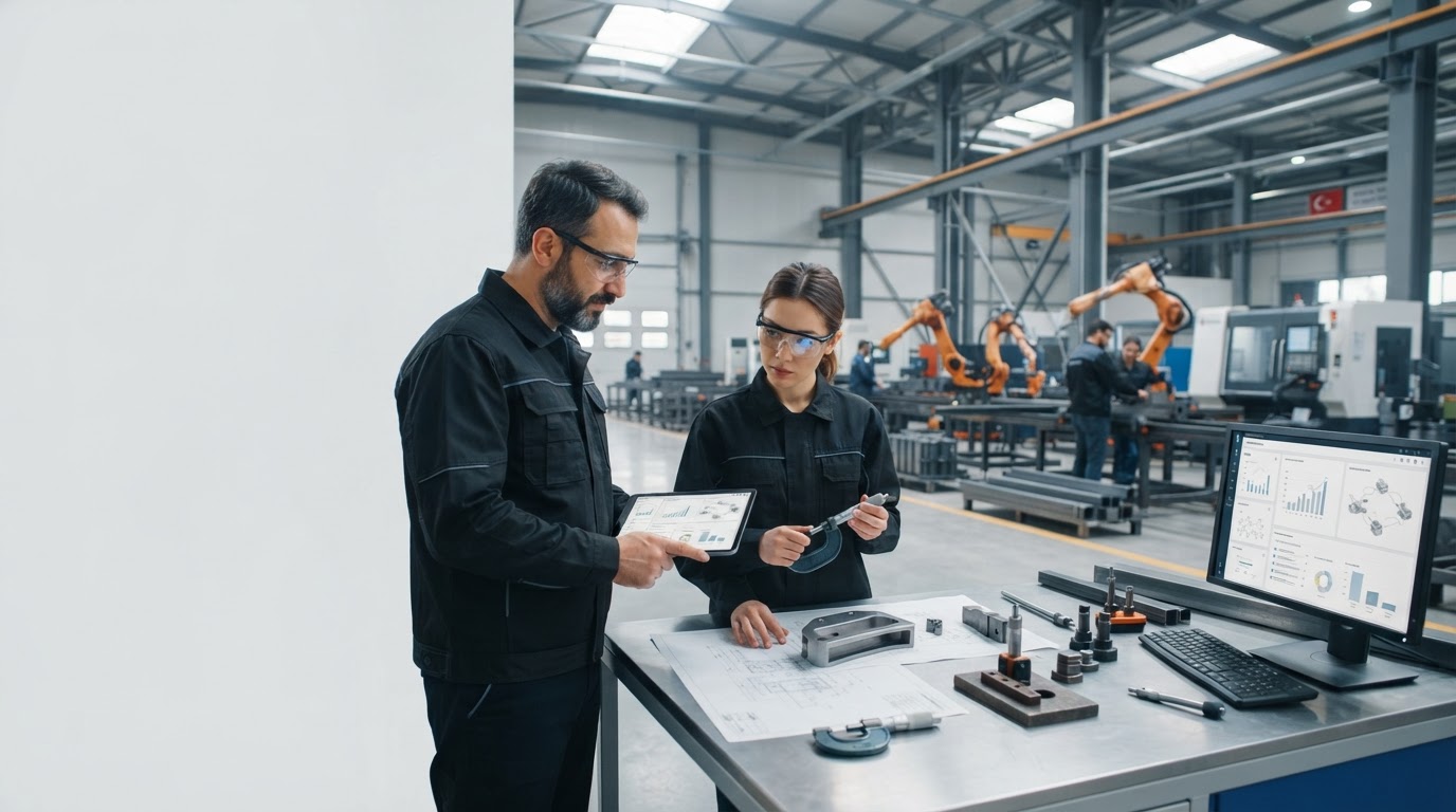 MetaliumWorks platformunda gerçek zamanlı veri analizi ekranı